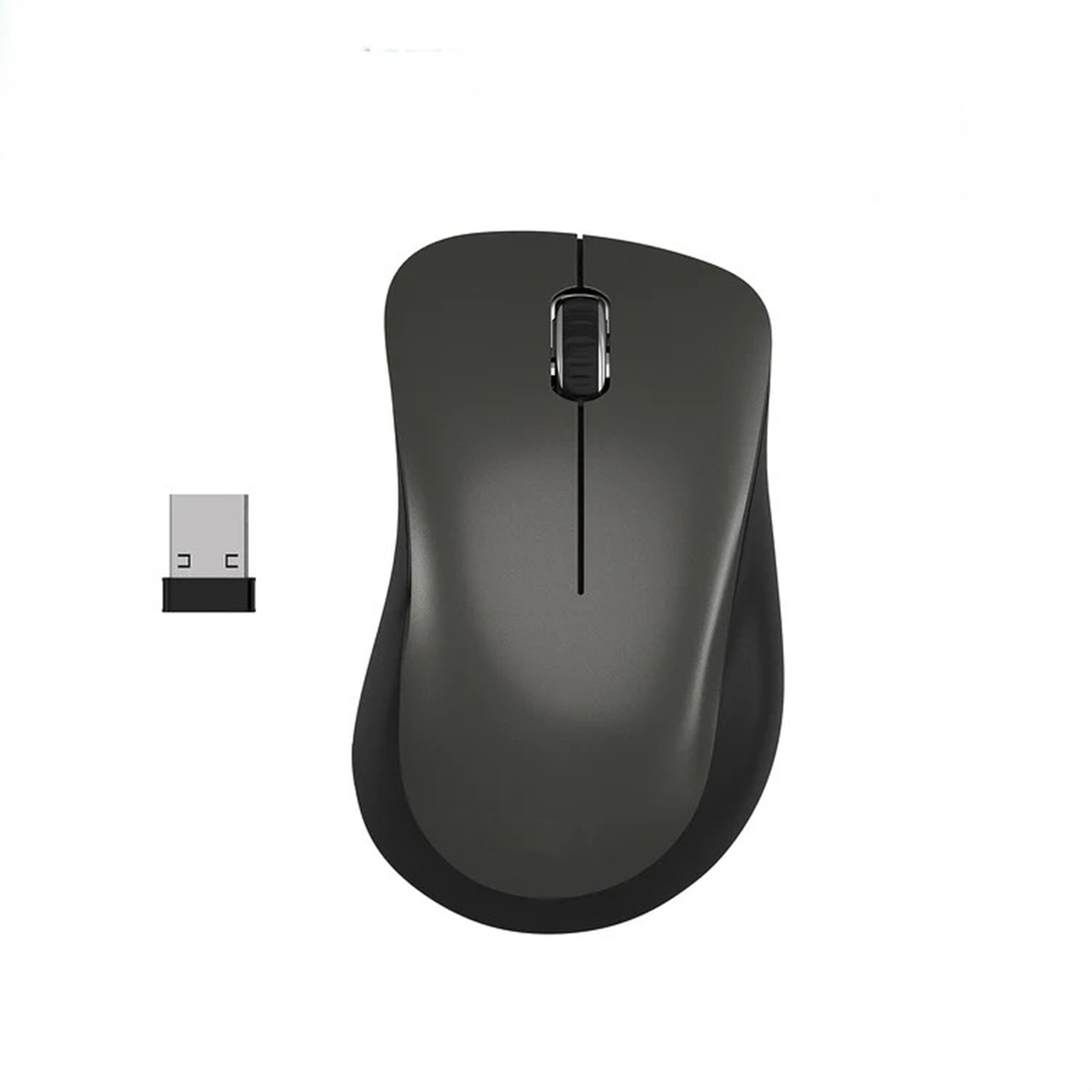 Souris Optique Sans‑Fil 2,4 GHz 3 Boutons Récepteur Nano