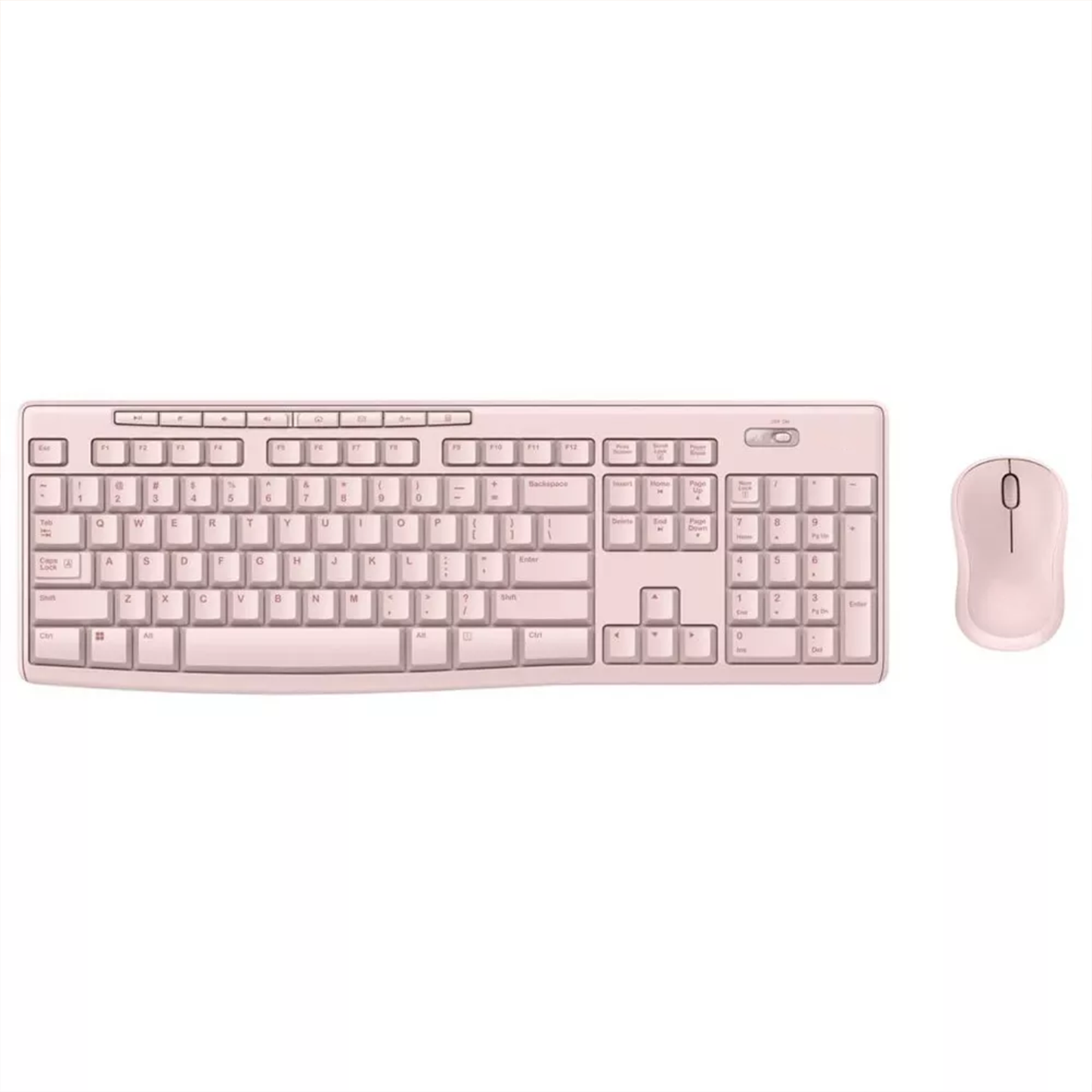 Ensemble Clavier et Souris Sans‑Fil Récepteur Compact 2,4 GHz