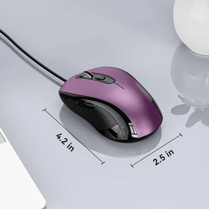 Souris Filaire Optique 6 Boutons Réglage