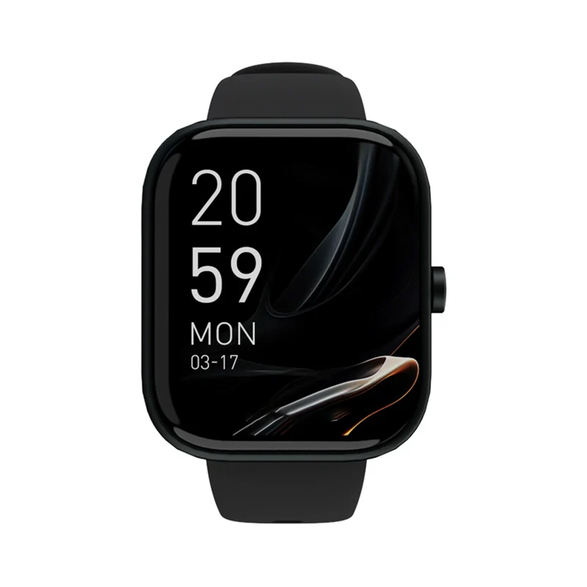 Montre connectée écran carré avec suivi santé et appels bluetooth