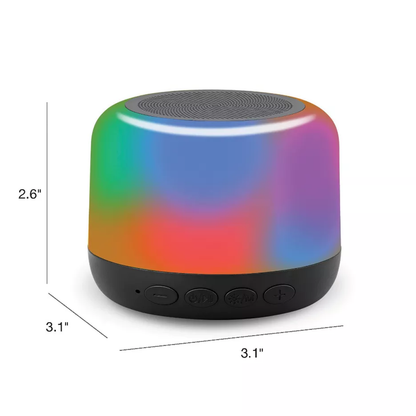 Enceinte Bluetooth Compacte Portable avec Éclairage Lumineux
