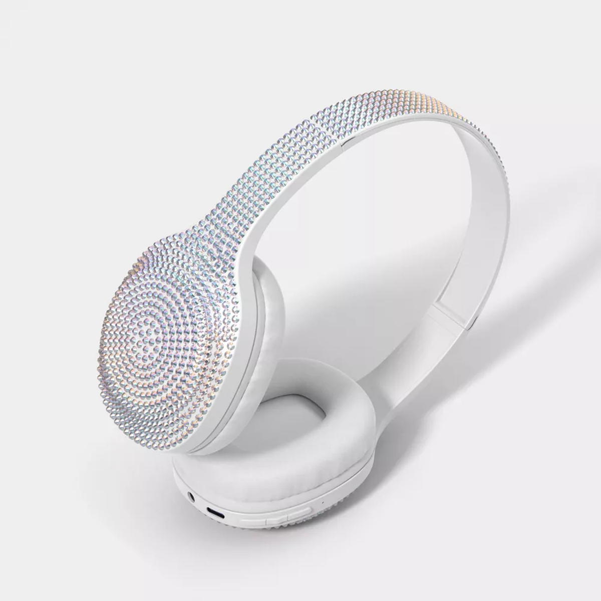 Casque Bluetooth Supra‑Auriculaire Sans‑Fil Finition Décorative